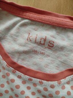 Oblečení Tchibo, H&M, vel.134, mikina, šaty, legíny - 8