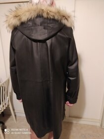 dám. dlouhý kabát s kapucí vel.XL (48-51) - 8