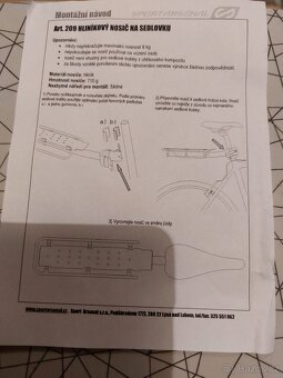 Sport Arsenal 209 nosič + Brašna 505 - 8
