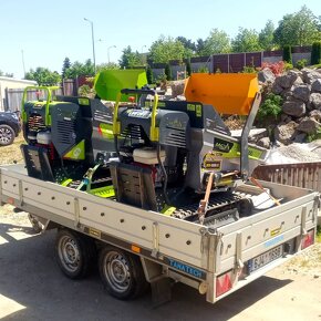 Minidumper pasovy 500kg písek sterch suť hlinu - 8