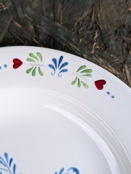 4 ks vintage hluboké talíře. - 8