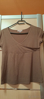 Těhotenské oblečení - balík - vel. 38, hezké - 8