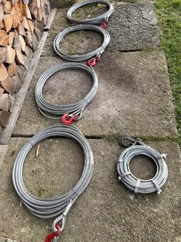 Ocelová lana s hákem - 8