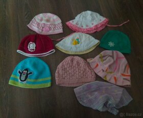 Dětské čepice a kšiltovky do věku 6let - 8