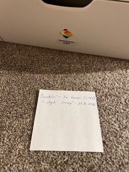 Epson AcuLaser CX17NF – funkční, 3x toner - 8