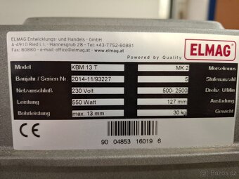 Stojanová vrtačka Elmag - 8