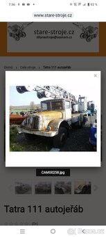 Autojeřáb Tatra 111 - 8