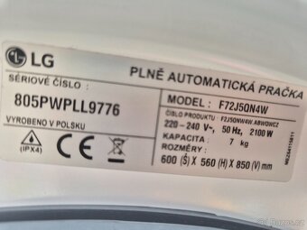 LG A+++ ZÁRUKA DOPRAVA INSTALACE PŘEDVEDENÍ - 8