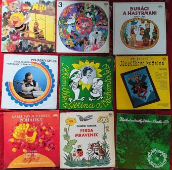 LP gramofonové desky Pohádky - 8