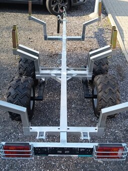 Vyvážečka za čtyřkolku/malotraktor s SPZ - 8