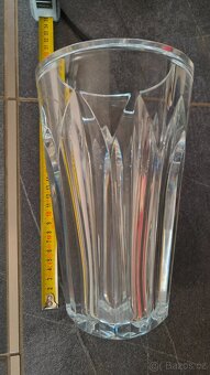 Váza Baccarat France 24cm, váha 4,27kg - 8