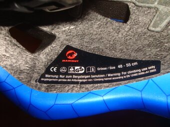 Dětský sedák Black Diamond  a helma Mammut - 8