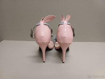 Sandálky na vysokém podpatku vel.40 - 8