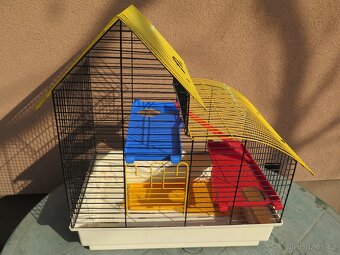 Klec - kolečko - domeček pro hlodavce - 8