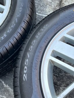 Disky Ford Focus+letní pneu Pirelli P7 Cinturato 205/55 R16 - 8