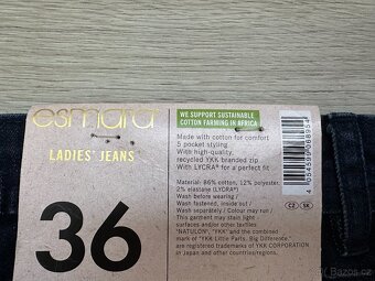 NOVÉ Dámské džíny Super Skinny Fit, 7/8, vel. 36 - 8