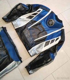 Yamaha-Pánská moto kombinéza+autogram Moto Gp - 8