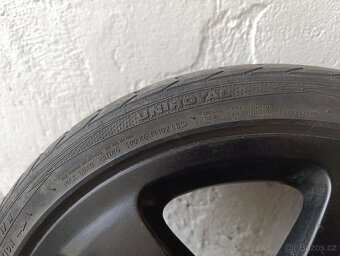 origo alu kola Audi TT 5x100 s pneu 205/40 r17 - 8