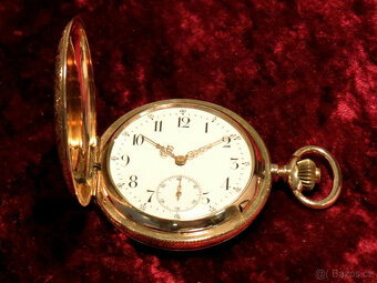 HISTORICKÉ Nádherné kapesní hodinky ~1890 GLASHÜTTE UNION - - 8