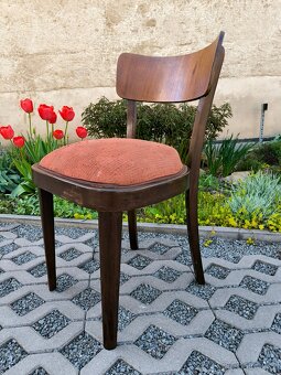 Starožitné Art Deco jídelní židle Thonet, 30. léta - 8