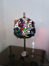 vitrážová stolní lampa MATRIX - 8