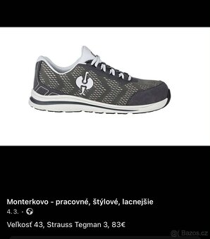 Pracovní boty, velikost 43, MIX 2 - 8