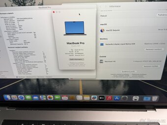 MacBook Pro 16'' 2021 / M1 Pro / 16GB / 512GB SSD - DPH - 8