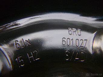 Letní sada originál Škoda VW 5x100 6Jx15 ET38 6R0601027 - 8