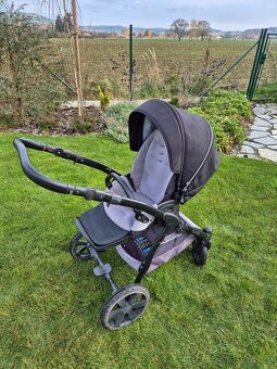 Kombinovaný kočárek Noordi Fjordi III 2022 2v1 - korbička/sp - 8