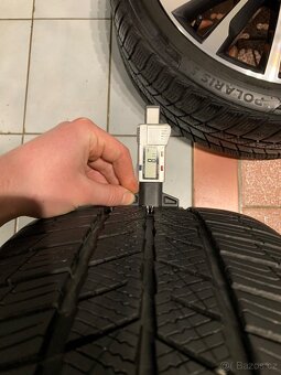 Alu kola Škoda R19 5X112 ZIMNÍ PNEU 235/40 R19 8mm - 8