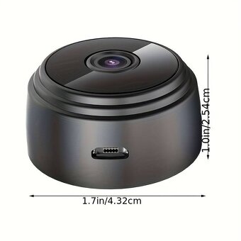 MINI BEZDRÁTOVÁ WIFI KAMERA FULL HD - 8