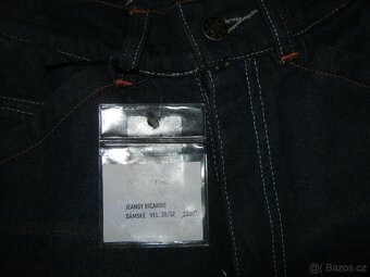 Nové dámské jeans moto kalhoty ROLEFF RICARDO, vel. 30/32 - 8