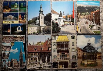 Pohľadnice - Nem., Rak., Šva., Bul., Rum. - 995 kusov - 8