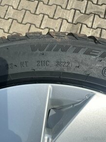 ZÁNOVNÍ Kompletní alu VW Golf 5x112r17+205r50r17 zimní - 8