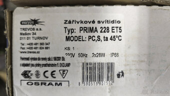 Zářivkové svítidlo TREVOS PRIMA 228 ET5 - 8