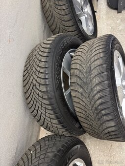 Zánovní originální ALU Škoda 5x112 R16+pneu - 8