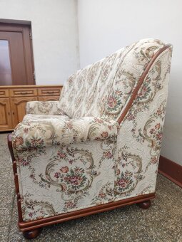 ROZKLÁDACÍ rustikální gauč, pohovka, sedačka - 8