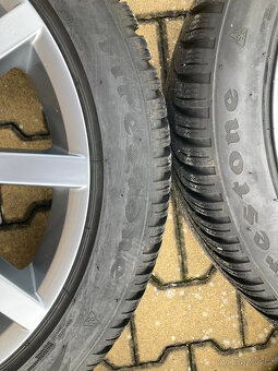 Alu disky 5x112 R18 VW Passat zimni pneu 235/45/18 - 8