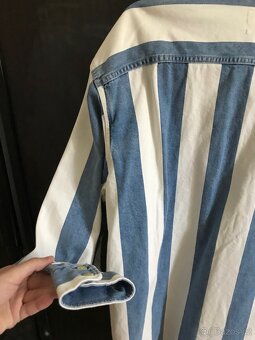 Džínová, pruhovaná košile LEVIS - 8