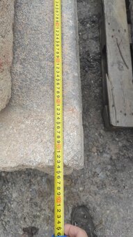 Staré kamenné schody, žulové schody, schod, 20 ks - 8