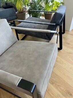 Designové křeslo - inspirace Poliform Gaston - 8