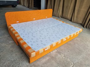 rozkládací postel s úložným prostorem - spaní 150x198 - 8