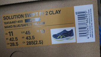 Pánské boty na tenis antukové Asics Solution Swift FF2 (45) - 8