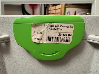 Festool TS 60 KEBQ ponorná pila v záruce - 8