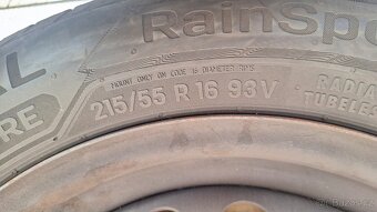 Sada disků Ford 16" 5x108 letní pneu 215/55 R16 5-7mm C-Max - 8