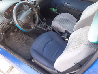 prodám Peugeot 206 van r.v. 2004 1.1i 44kw, kosmetika, stk d - 8