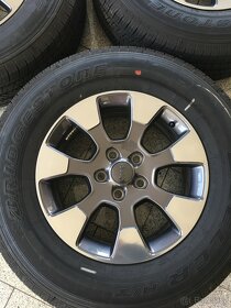 ALU disky na JEEP + čidla + Pneumatiky BRIDGESTONE - 8