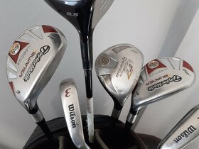 PROFI GOLFOVÝ SET WILSON 13HOLÍ+BAG+COVERY,PC= 38.000,- - 8