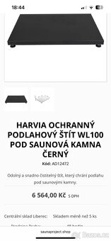 Saunová kamna na dřevo Harvia Linear 16 - 8