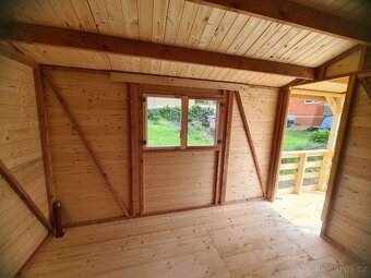 Záhradní dřevěna chatka - 8